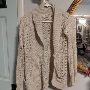 Urban Outfitters Cream  Staring at stars sweater